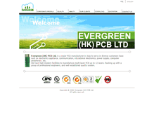Tablet Screenshot of evergreenpcb.com